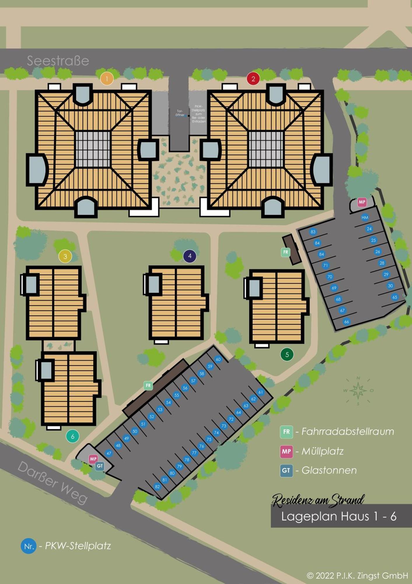 Residenz Am Strand Ostseerauschen - Wohnung 5-72 Zingst Bagian luar foto